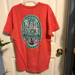 Lake Girl Graphics Tee Shirt Size L